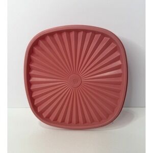 Vtg Mauve TUPPERWARE Servalier Replacement Lid #837-6 For 8" Bowls #836 & #2512